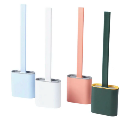 ToiletPro - Flexibele Siliconen Borstel voor Perfecte Toiletreiniging
