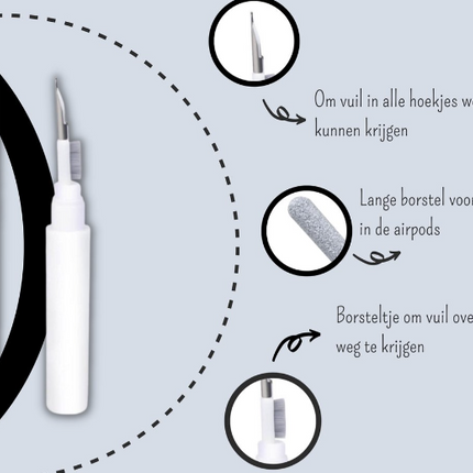 ClearSound Cleaning Kit - Grondige reiniging voor oortjes
