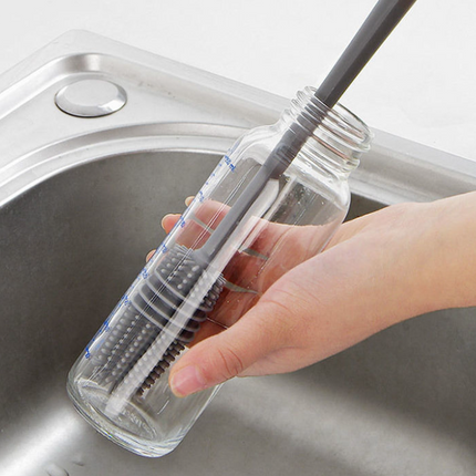 BrushMaster – Siliconen Afwasborstel voor Flessen en Glazen