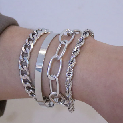 Enchanting Arm Candy | Stunning 4-Piece Bracelet Set
