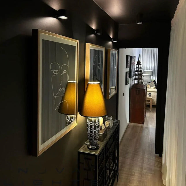 360° Upside Down Muurlamp - Draadloze Oplaadbare Muurlamp