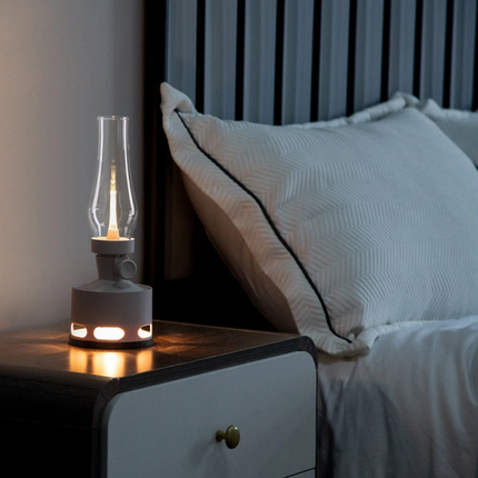 NostalgiaLamp - Vintage LED Lantaarn voor Sfeervolle Avonden
