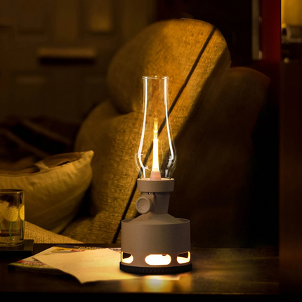 NostalgiaLamp - Vintage LED Lantaarn voor Sfeervolle Avonden