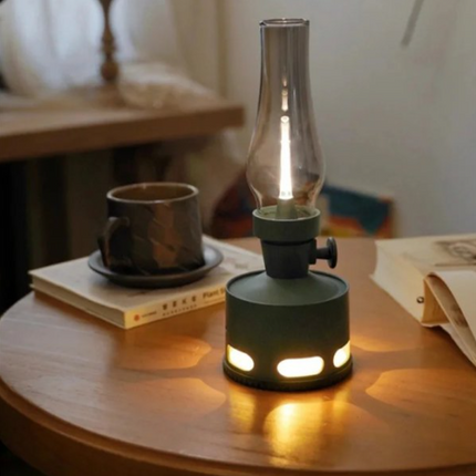 NostalgiaLamp - Vintage LED Lantaarn voor Sfeervolle Avonden