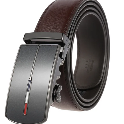 PrestigeBelt - Luxe Herenriem met Automatische Gesp