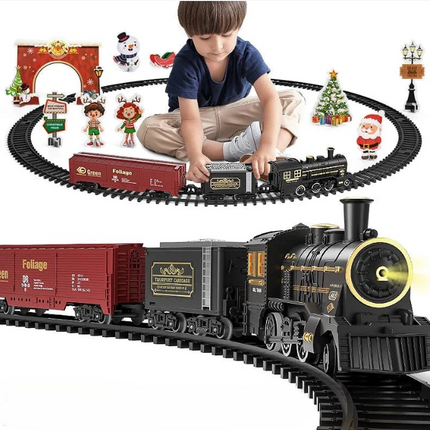 ClassicTrack Set - Retro Trein met Realistische Functies