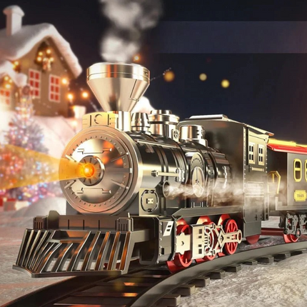 ClassicTrack Set - Retro Trein met Realistische Functies