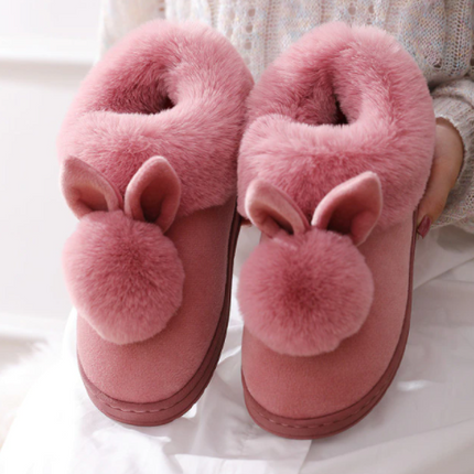 CozyFeet - Luxe Bunny Slippers voor Ultiem Comfort