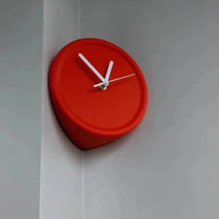 SilentCorner Klok - Stijlvolle Stille Wandklok zonder Boren