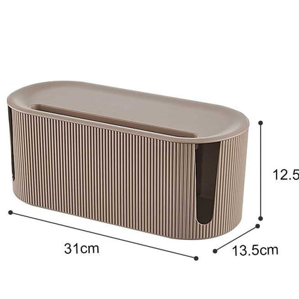 StorageMaster Box - Stijlvolle Organizer voor Kabels en Adapters