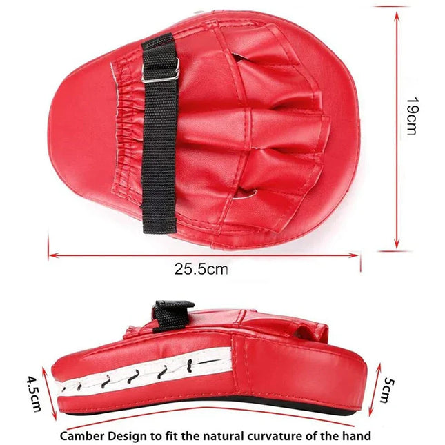 StrikeShield - Professioneel Gebogen Bokspad voor Training