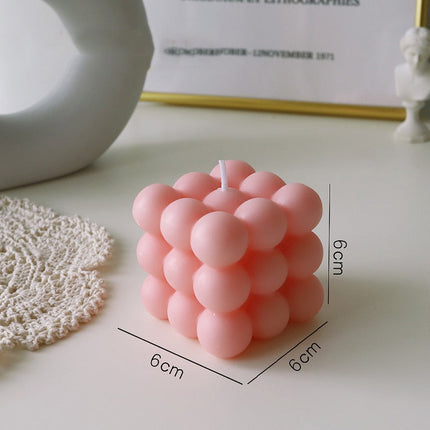 BubbleGlow Candle - Trendy Kaars voor Jouw Interieur