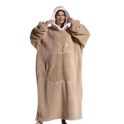 SnuggleHood - Luxe Oversized Fleece Hoodie voor Ultiem Comfort