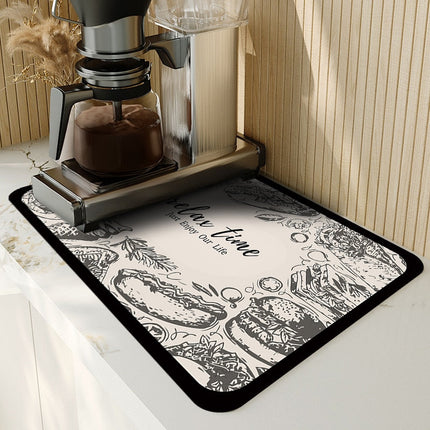 AbsorpTowel Mat - Antislip, Ultra-absorberend en Stijlvol