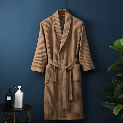 GentleHug Robe - Luxe Katoenen Badjas voor Ontspanning