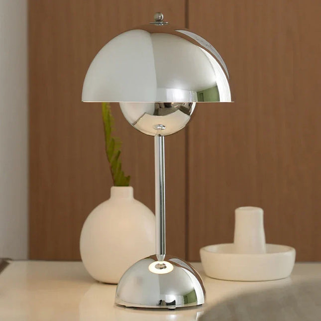 MushroomGlow - Betoverende Draagbare LED Tafellamp