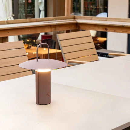 LuxeLume - Draadloze Waterdichte Bureaulamp met Touch-Dimfunctie