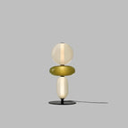 Tafellamp met 3 D-koppen / Warm licht