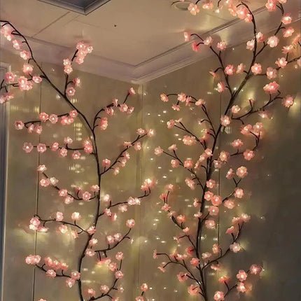 PetalGlow - Betoverende Sakura LED Lichtslinger