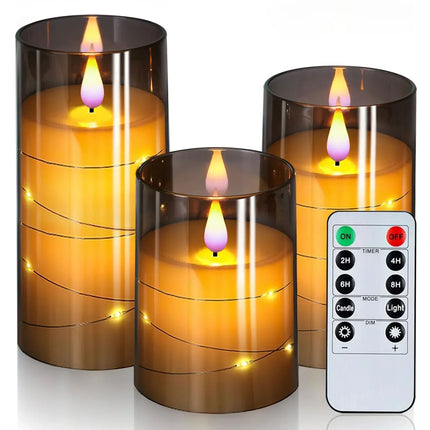 Flameflex LED Kaarsen - Set van 3
