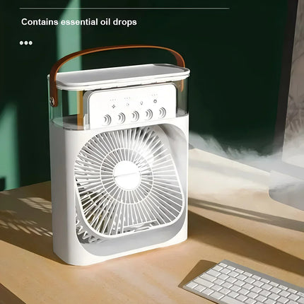 BreezeMaster 3-in-1 Airco Ventilator met LED Kleuren