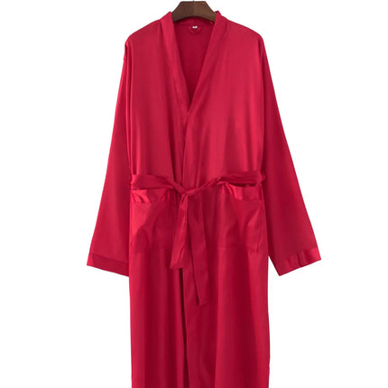 RelaxWear Badjas - Elegante Satijnen Badjas voor Comfort