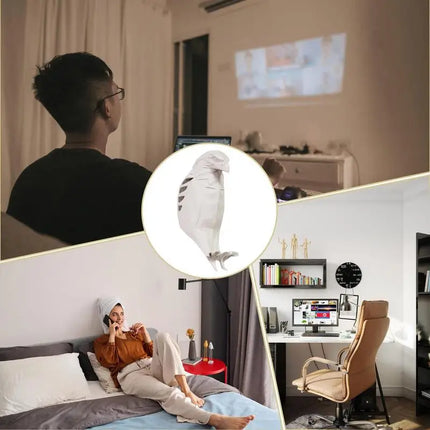 OwlLight - 3D Uil Wandlamp voor Slaapkamer