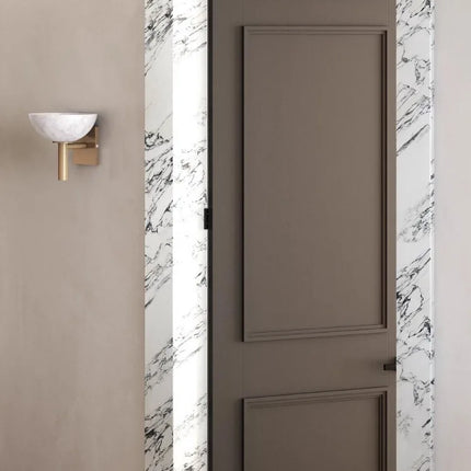 MarbleLuxe – Elegante Antieke Marmeren Wandlamp
