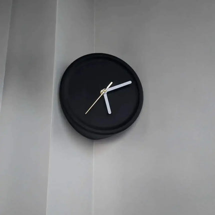 SilentCorner Klok - Stijlvolle Stille Wandklok zonder Boren