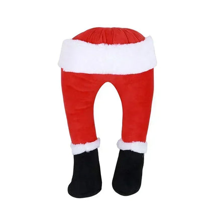 SantaLegs - Magische Pluche Decoratie voor Kerst