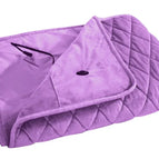 Violet Met rits / 75cm x 120cm