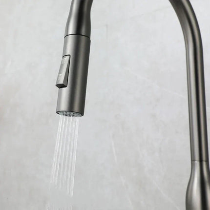 SteelFlow Keukenkraan - Moderne Uittrekbare Design Kraan