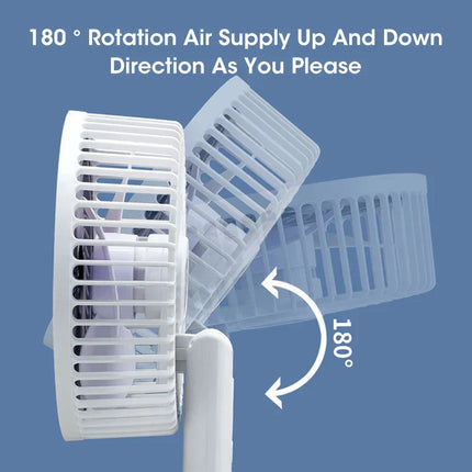 BreezeWave 4-in-1 Ventilator - Krachtige Koeling voor Elke Situatie