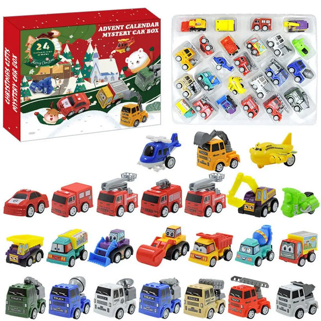 SpeedJoy Calendar - Kerst Avontuur met Auto’s & Vrachtwagens