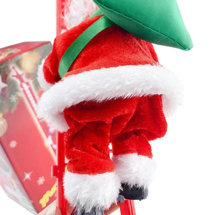 Klimmende Kerstman - Magische Muzikale Klimmende Kerstman Decoratie
