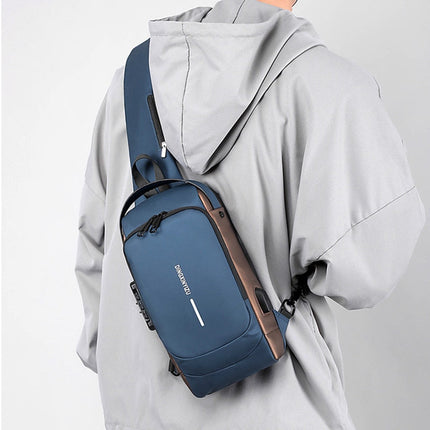 Julian ShoulderBag - Stijlvolle Schoudertas met Oplaadfunctie