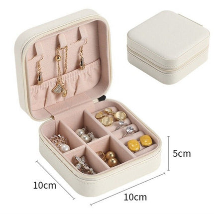 JewelryVault - Luxe Draagbare Sieradendoos Organizer