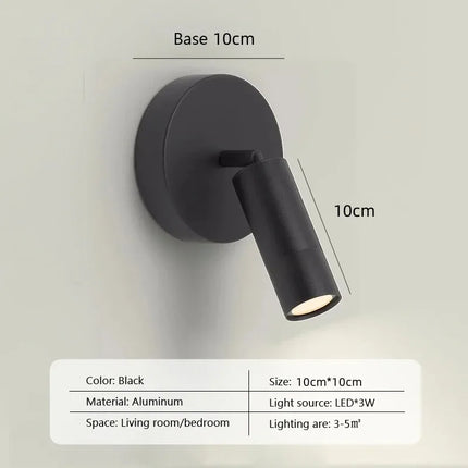 LumiNest – Elegante LED Wandlamp voor Slaapkamer & Hotel