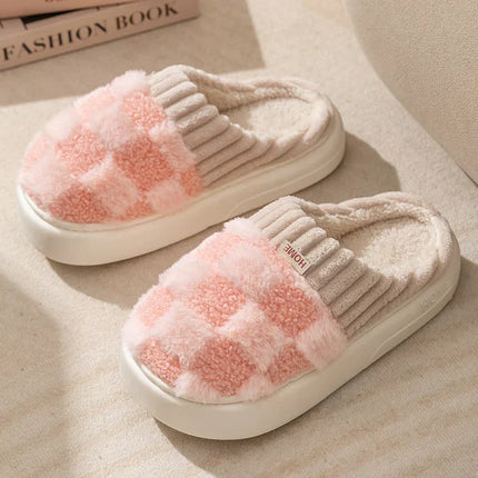 Dreamy Feet Pantoffels - Trendy Geruite Katoenen Pantoffels voor Optimaal Comfort