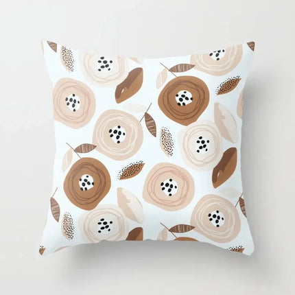 VelvetHaven Kussenhoes - Stijlvolle Botanische Kussenhoes voor Frisse Interieur Makeover