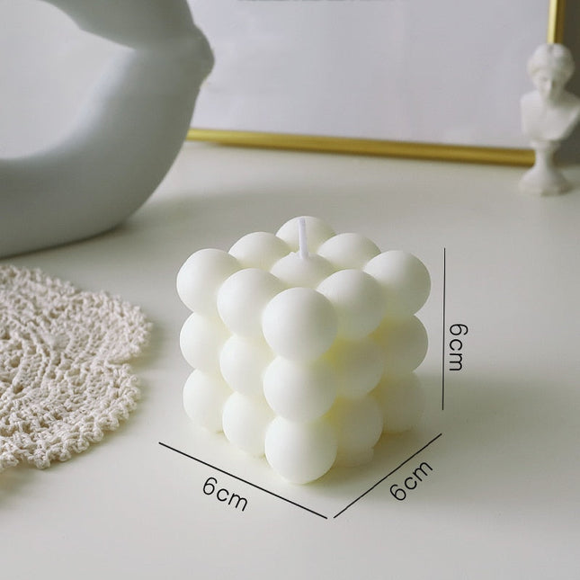 BubbleGlow Candle - Trendy Kaars voor Jouw Interieur