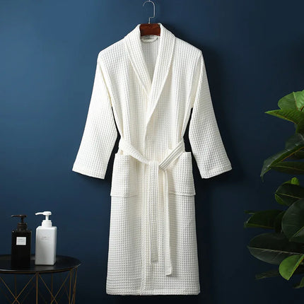 GentleHug Robe - Luxe Katoenen Badjas voor Ontspanning