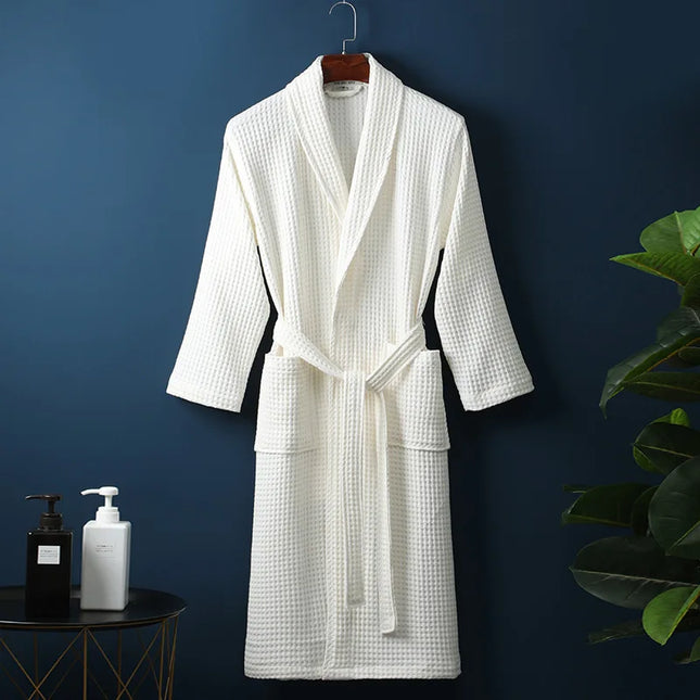 GentleHug Robe - Luxe Katoenen Badjas voor Ontspanning