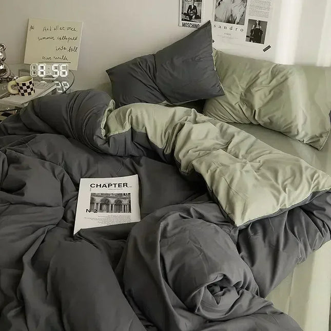 DuoDream Duvet - Stijlvol Dubbelzijdig Dekbedovertrek voor Comfort