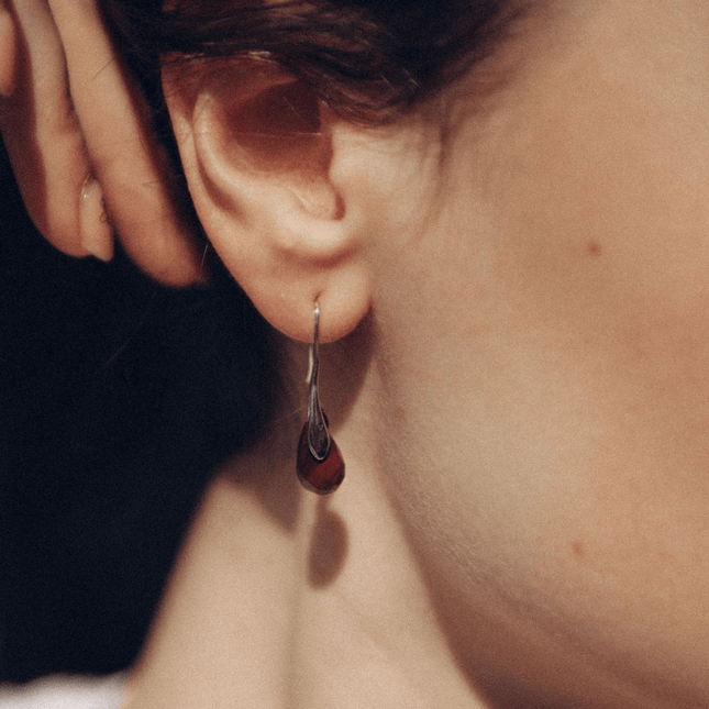 Serenella Drops - Elegante Oorbellen met Natuurlijke Edelstenen