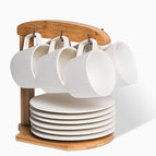 Wit 6-delige set