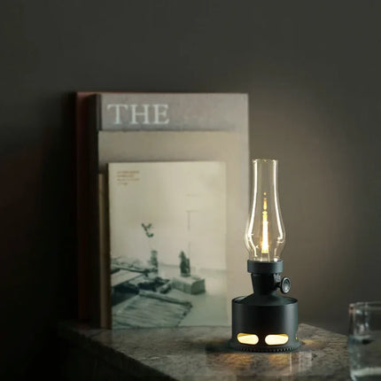 NostalgiaLamp - Vintage LED Lantaarn voor Sfeervolle Avonden