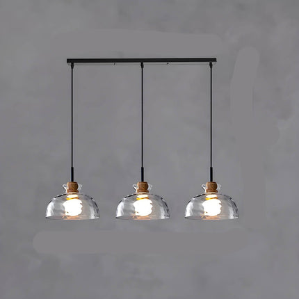 LuxeGlow Chique Glazen Kroonluchter - Modern Elegante Glazen Plafondlamp