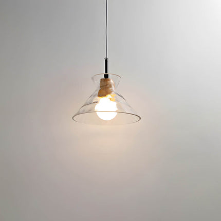 LuxeGlow Chique Glazen Kroonluchter - Modern Elegante Glazen Plafondlamp