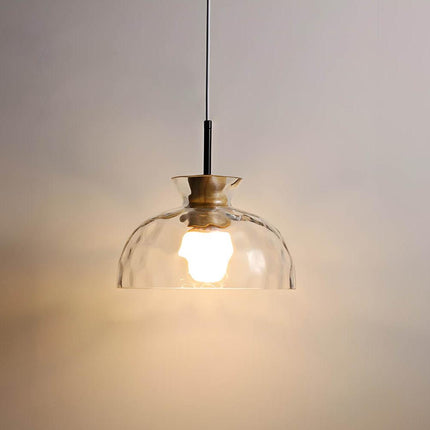 LuxeGlow Chique Glazen Kroonluchter - Modern Elegante Glazen Plafondlamp